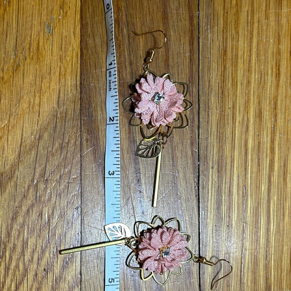 3/$25 Floral Drop Earrings - Picture 3 of 5